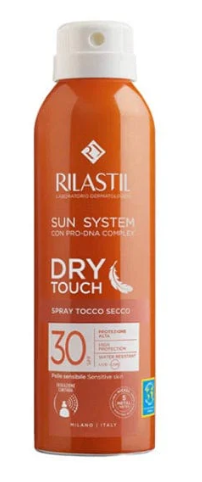 RILASTIL SUN SYSTEM Protezione Solare Spray Dry Touch Tocco Secco SPF30 200ml